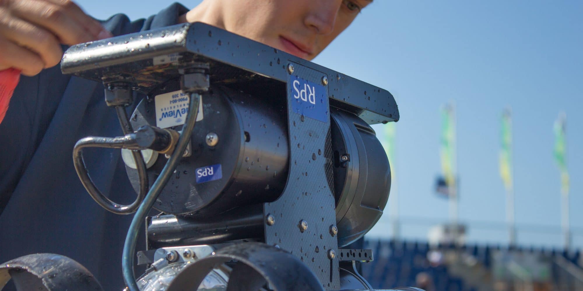 ROV Defender trekt bekijks tijdens Volvo Ocean Race